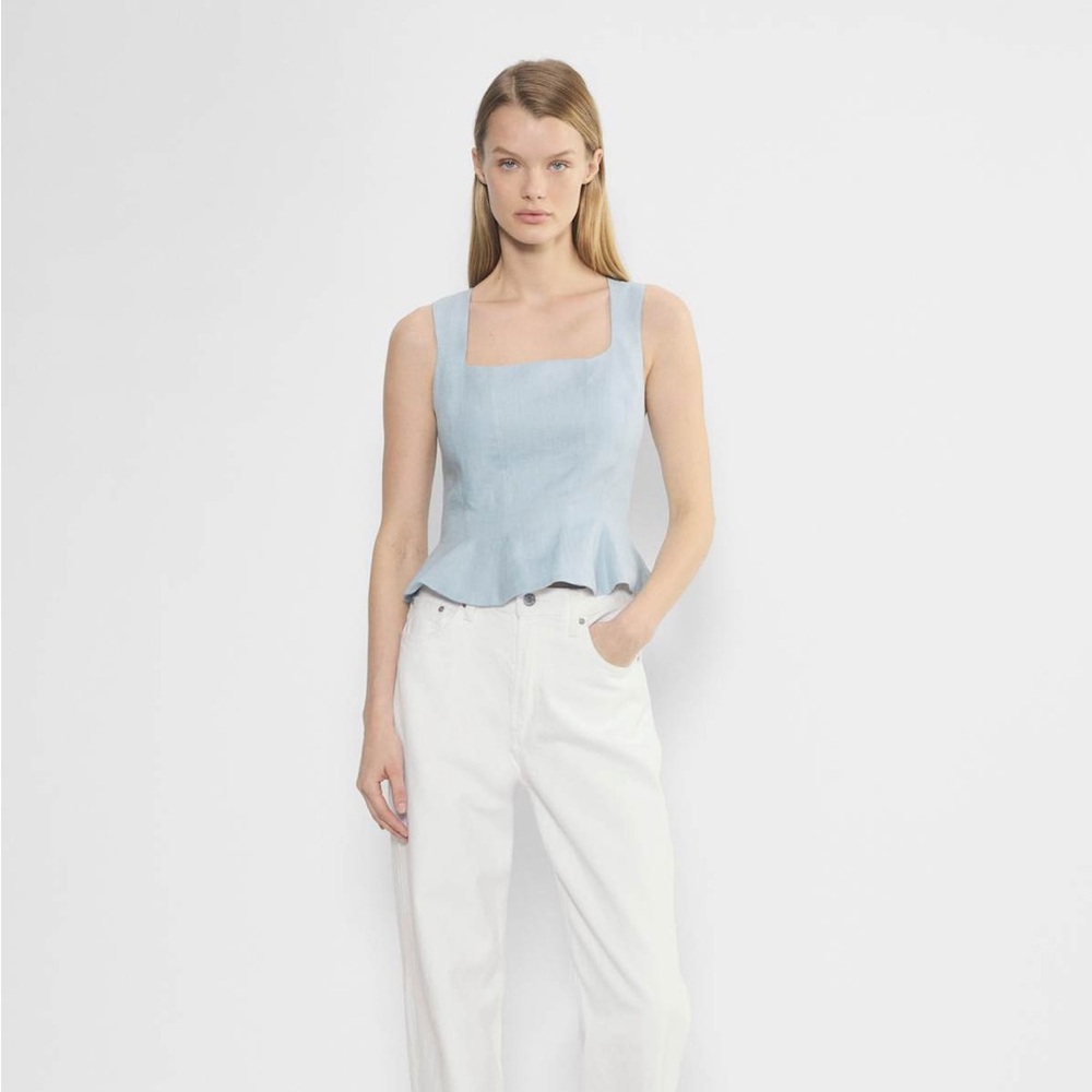 Aritzia Rhodora Peplum top